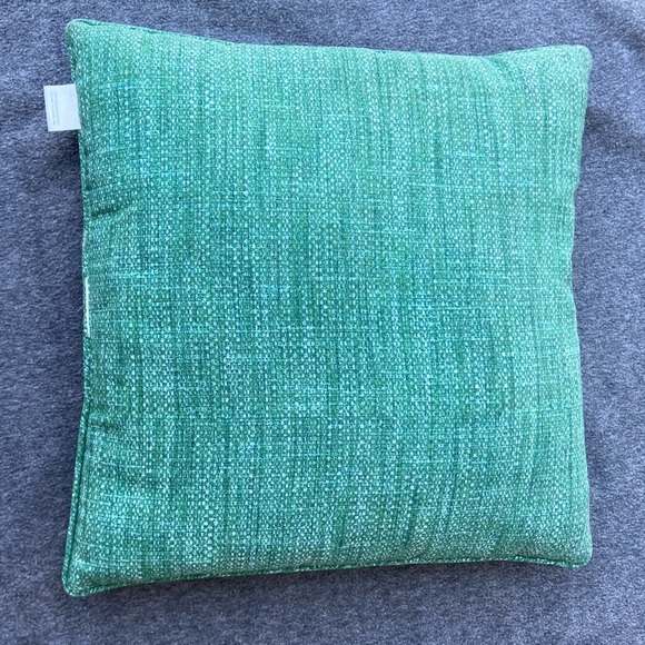 Solarium Vintage Accent Pillow Green 20”x20” - Picture 1 of 2